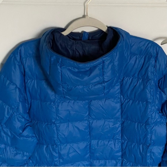 REI Co-op Women's Blue 650 Down Hooded Quilted Puffer Jacket Coat 35392 - Picture 8 of 16